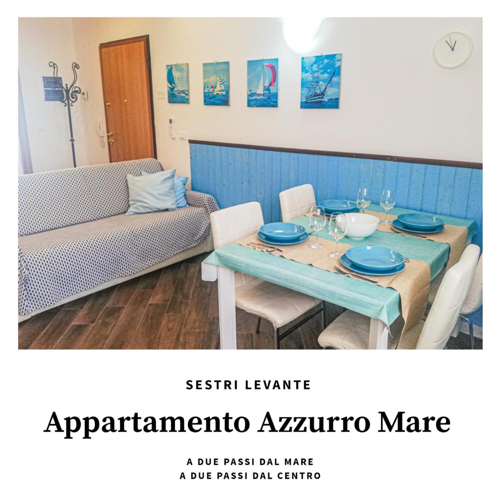 Appartamento Azzurro Mare Sestri Levante Buitenkant foto